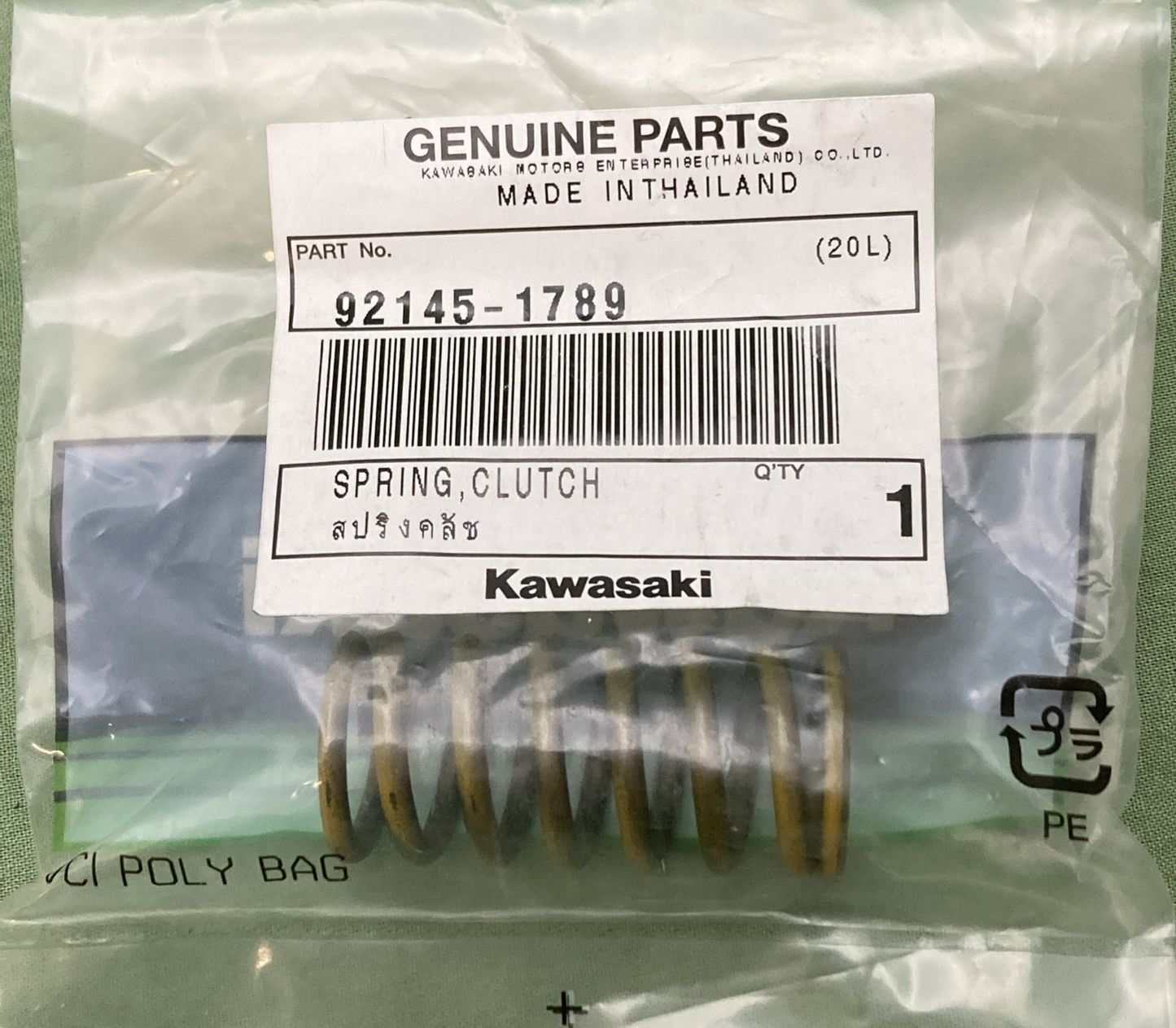 NEW GENUINE KAWASAKI 92145-1789 SPRING CLUTCH