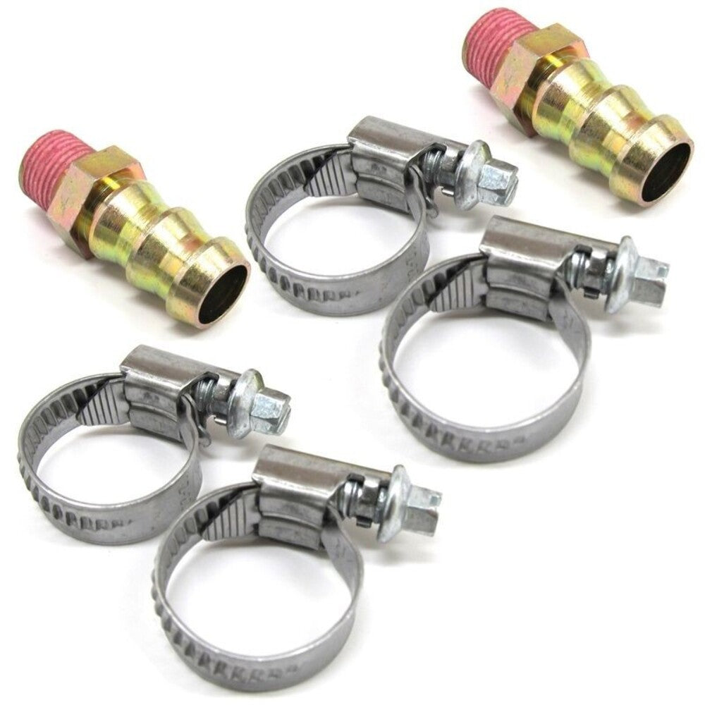 NEW GENUINE ARCTIC CAT 0437-112 Oil Cooler Hose Fitting & Clamp Update