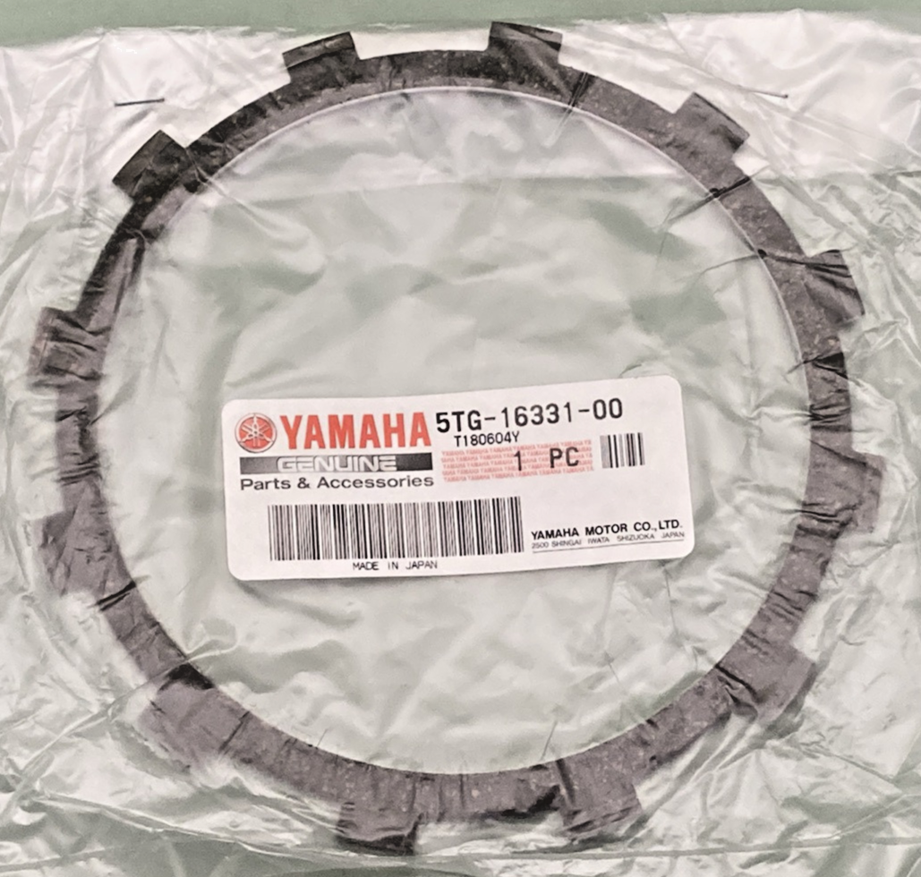 NEW GENUINE YAMAHA 5TG-16331-00 Plate, Friction 2
