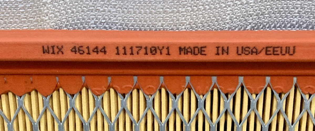 NEW GENUINE WIX 46144 Air Filter Panel