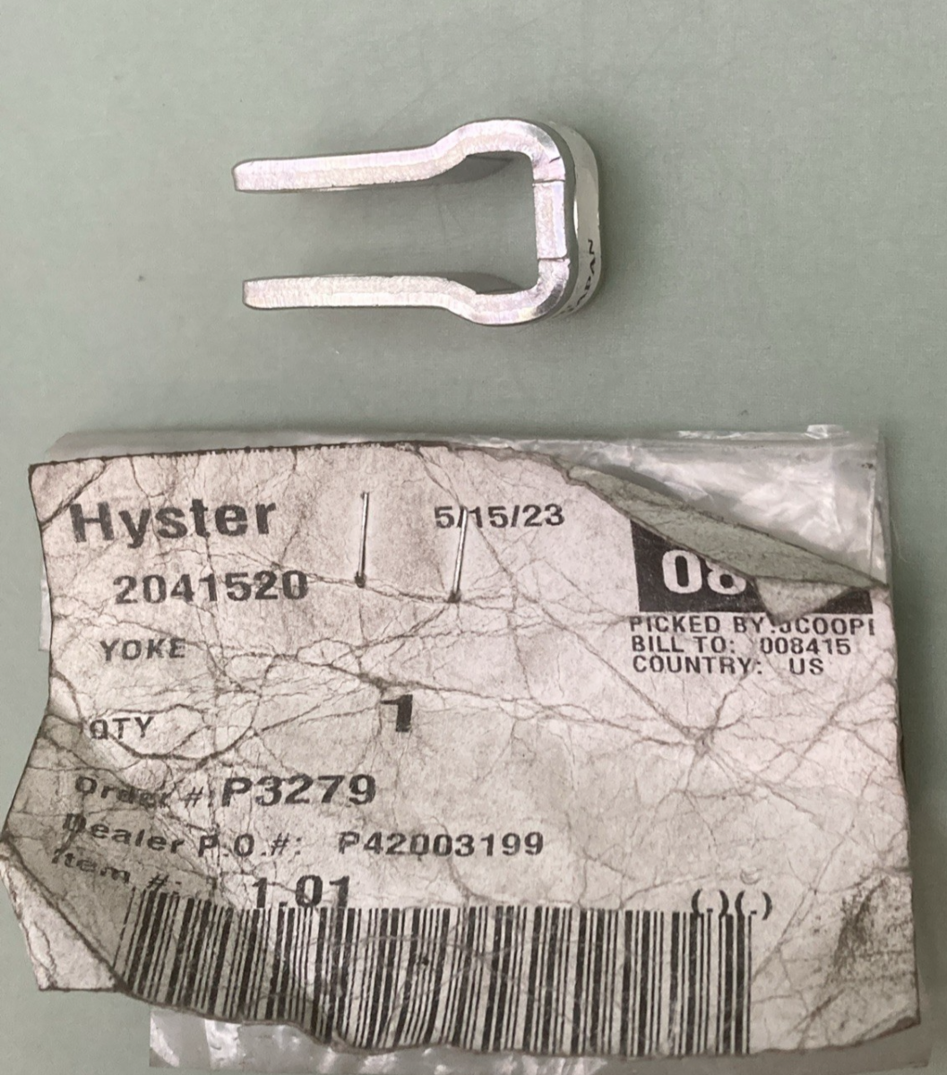 NEW GENUINE HYSTER 2041520 YOKE