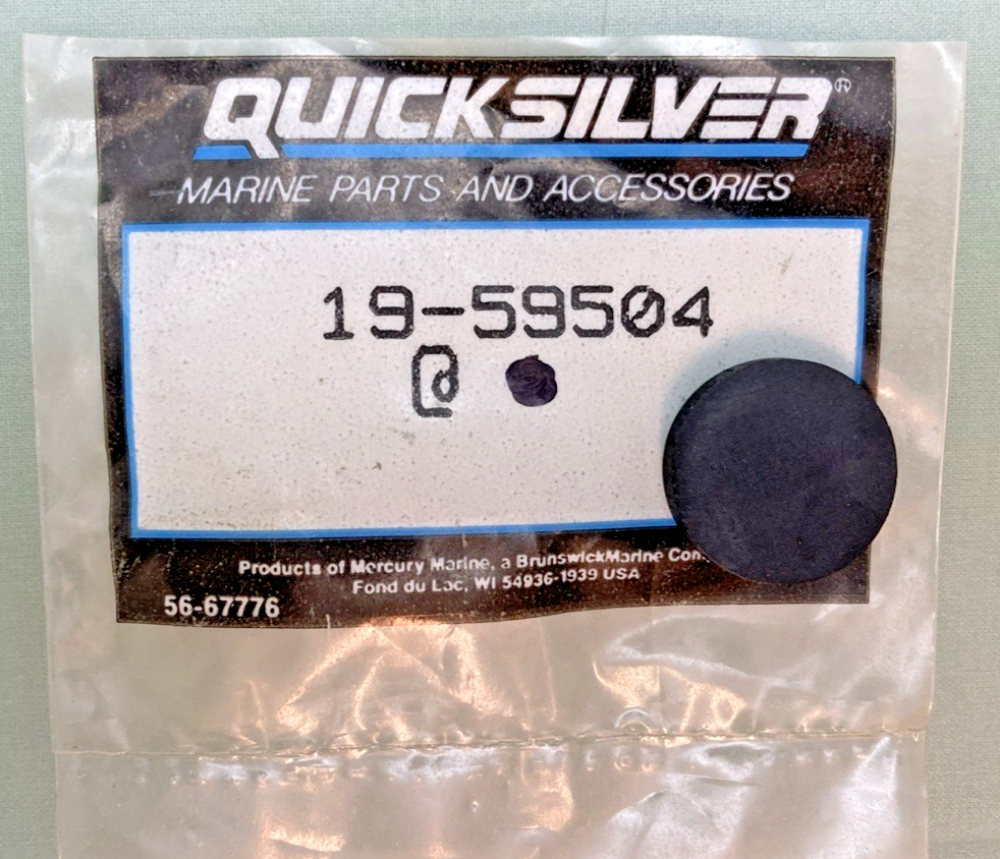 QTY 3 NEW GENUINE MERCURY QUICKSILVER 19-59504 PLUG