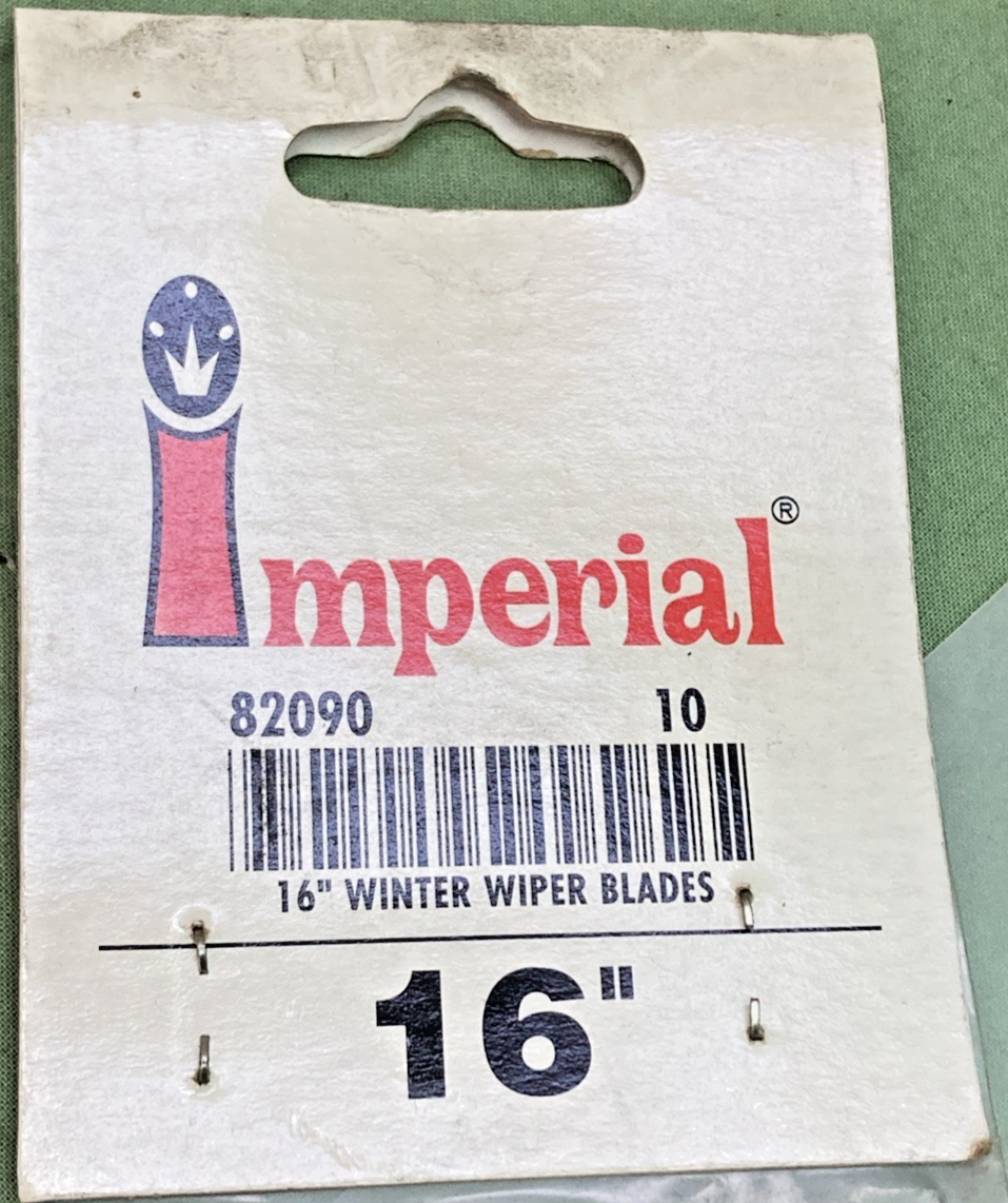 NEW GENUINE IMPERIAL 82090 WINTER WIPER BLADE 16"