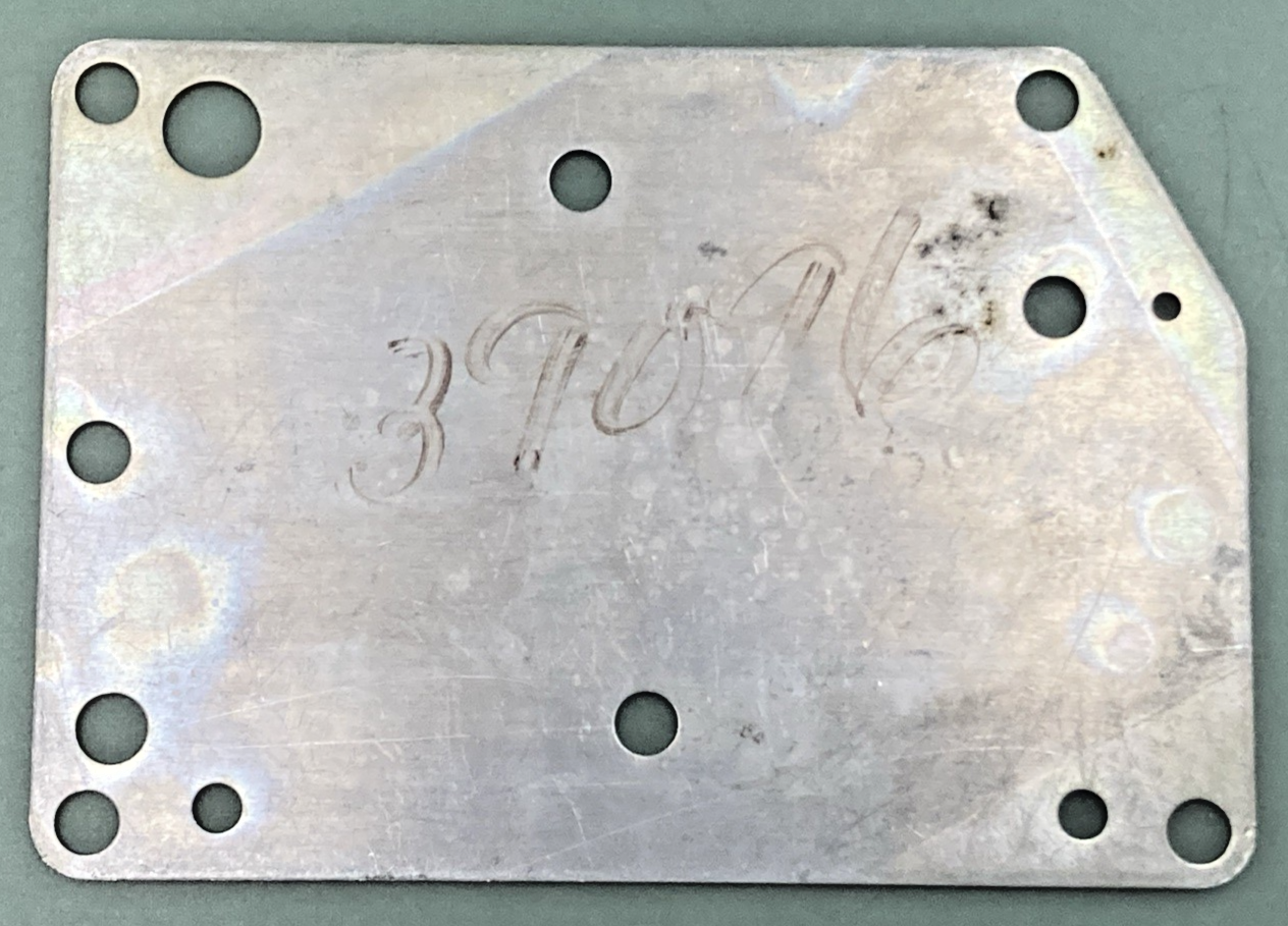 NEW GENUINE MERCURY 39096 PLATE