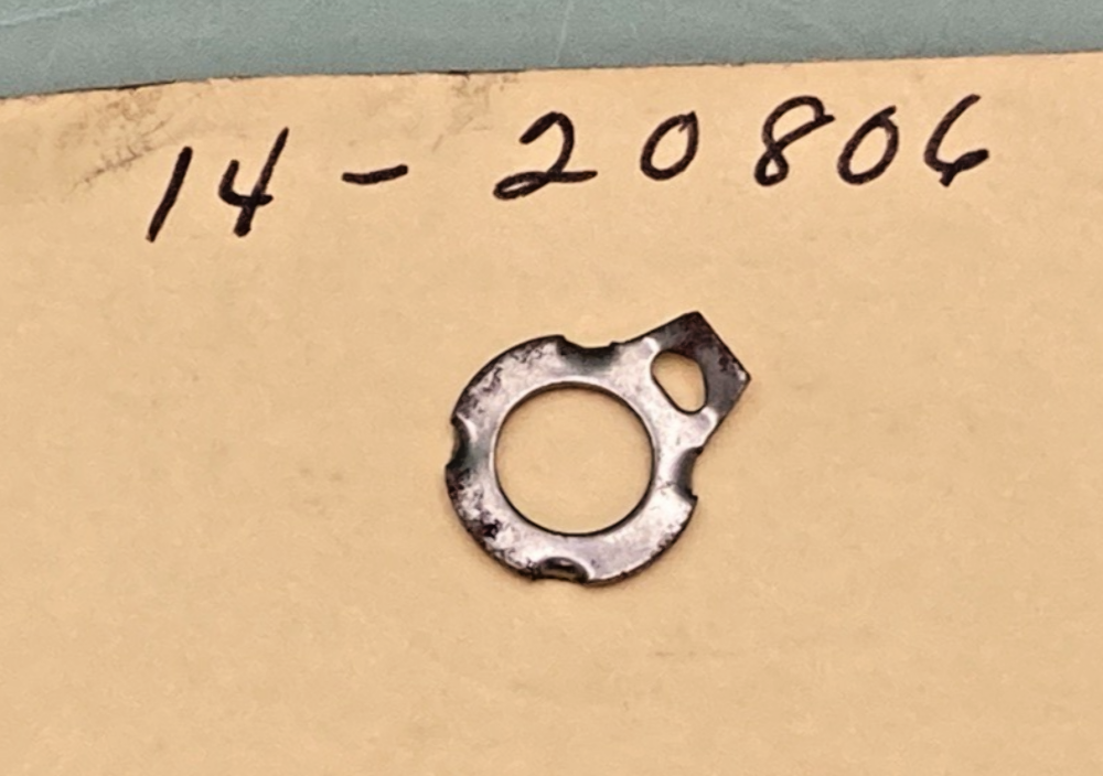 QTY 5 NEW REPLACES MERCURY 14-20806 TAB WASHER