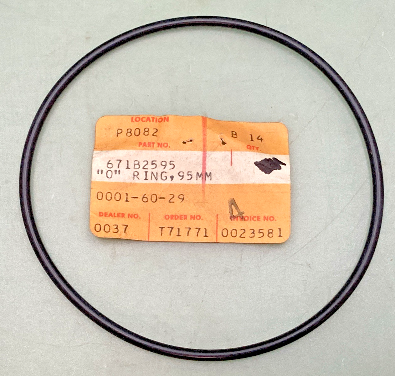 NEW REPLACES KAWASAKI 671B2595 O RING