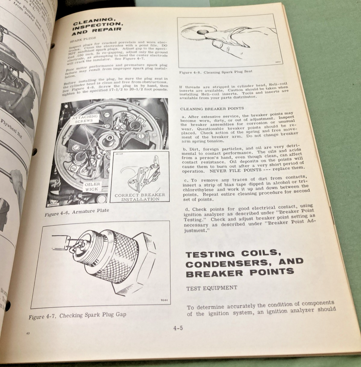 NEW GENUINE EVINRUDE 4902 YACHTWIN LIGHTWIN 4 HP SERVICE MANUAL 1973