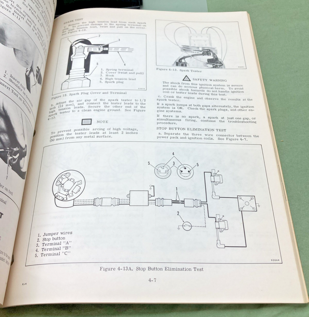 NEW GENUINE EVINRUDE 5425 6 HP MODELS SERVICE MANUAL 1979