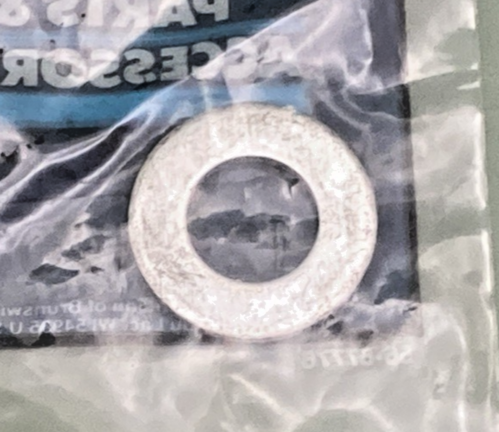 QTY 3 NEW GENUINE MERCURY 12-21900 WASHER