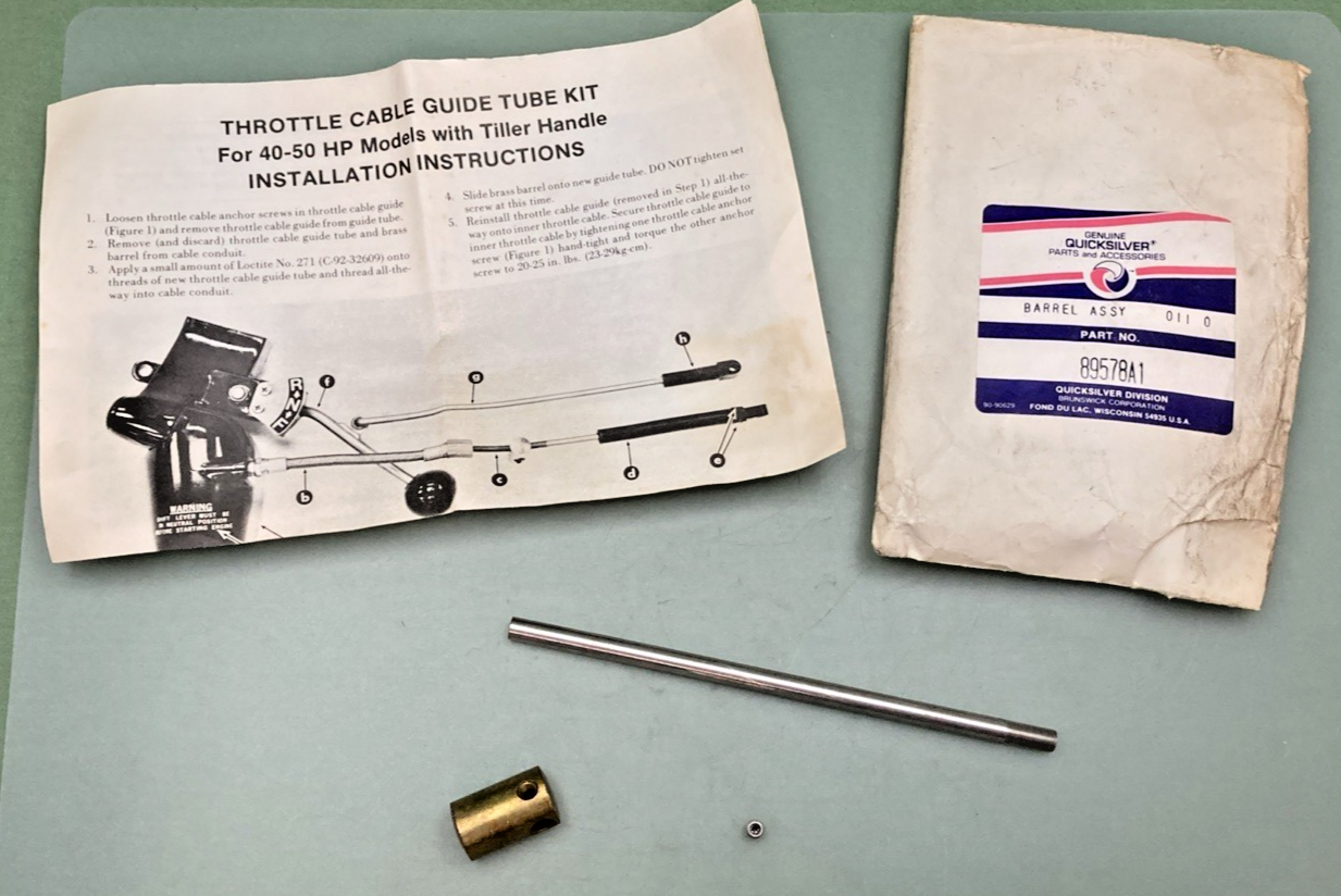 NEW GENUINE MERCURY 89578A1 BARREL ASSY