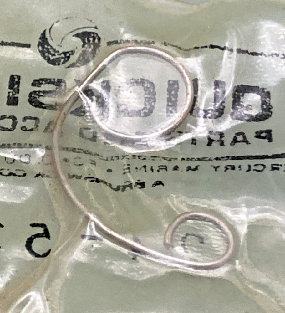 QTY 5 NEW GENUINE MERCURY 24-53310 SPRING
