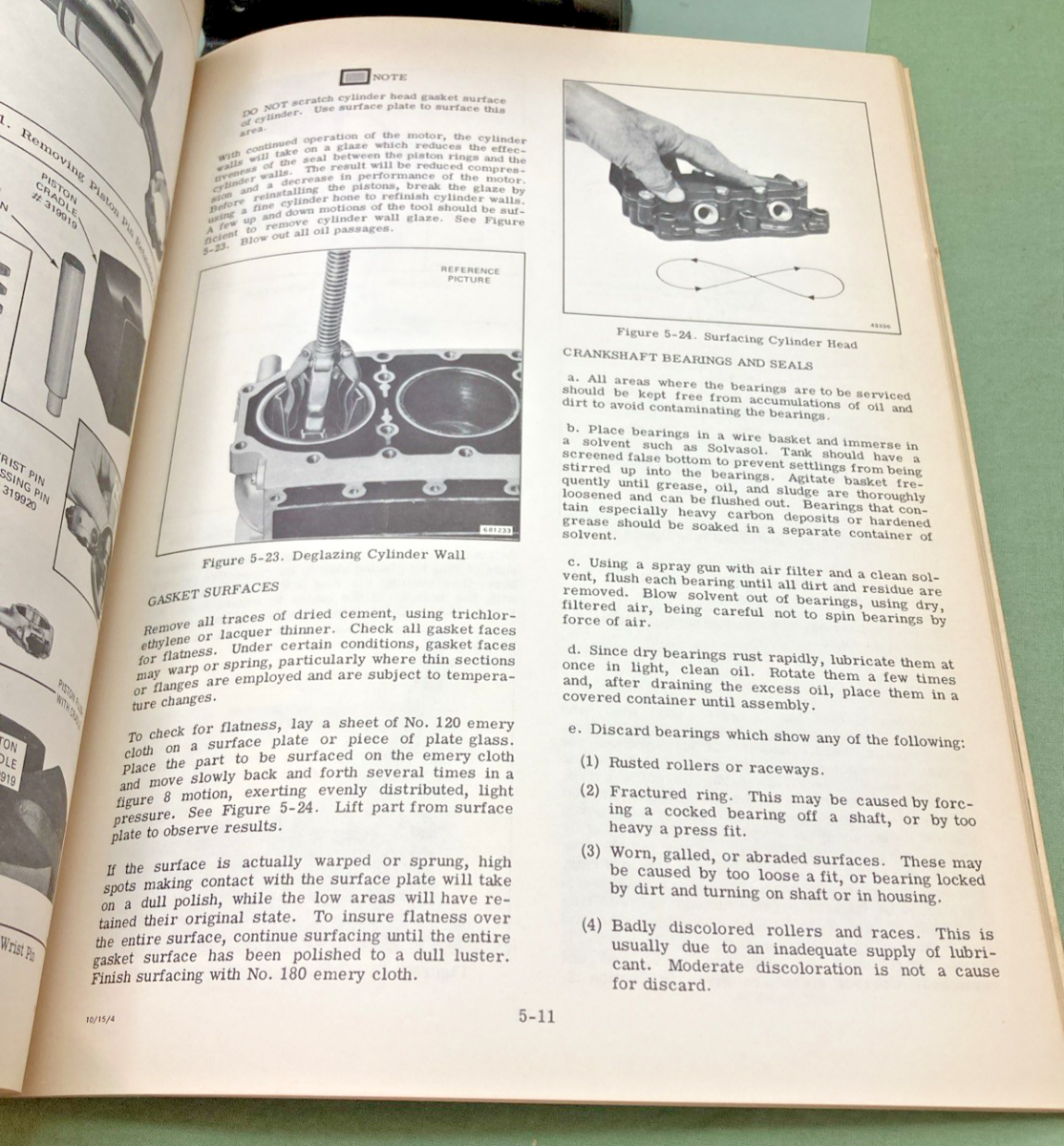 NEW GENUINE EVINRUDE 5090 9.9 HP MODEL SERVICE MANUAL 1975