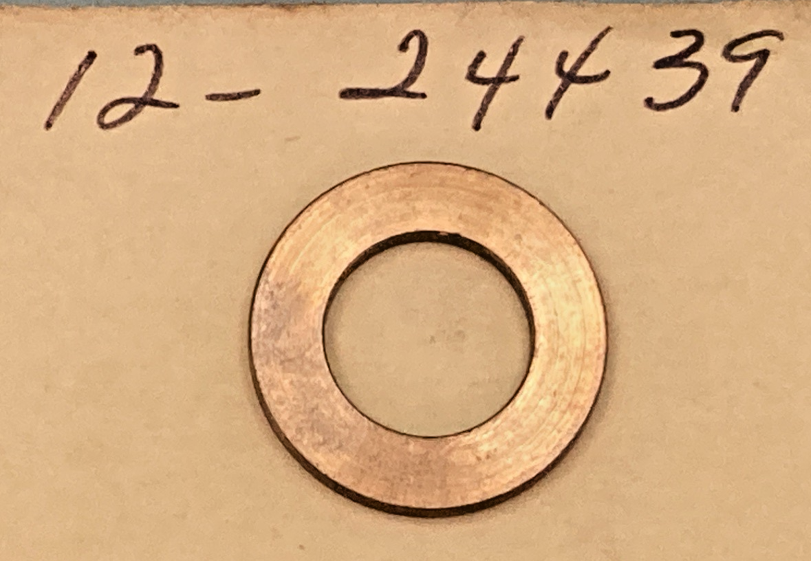 QTY 2 NEW REPLACES MERCURY 12-24439 WASHER