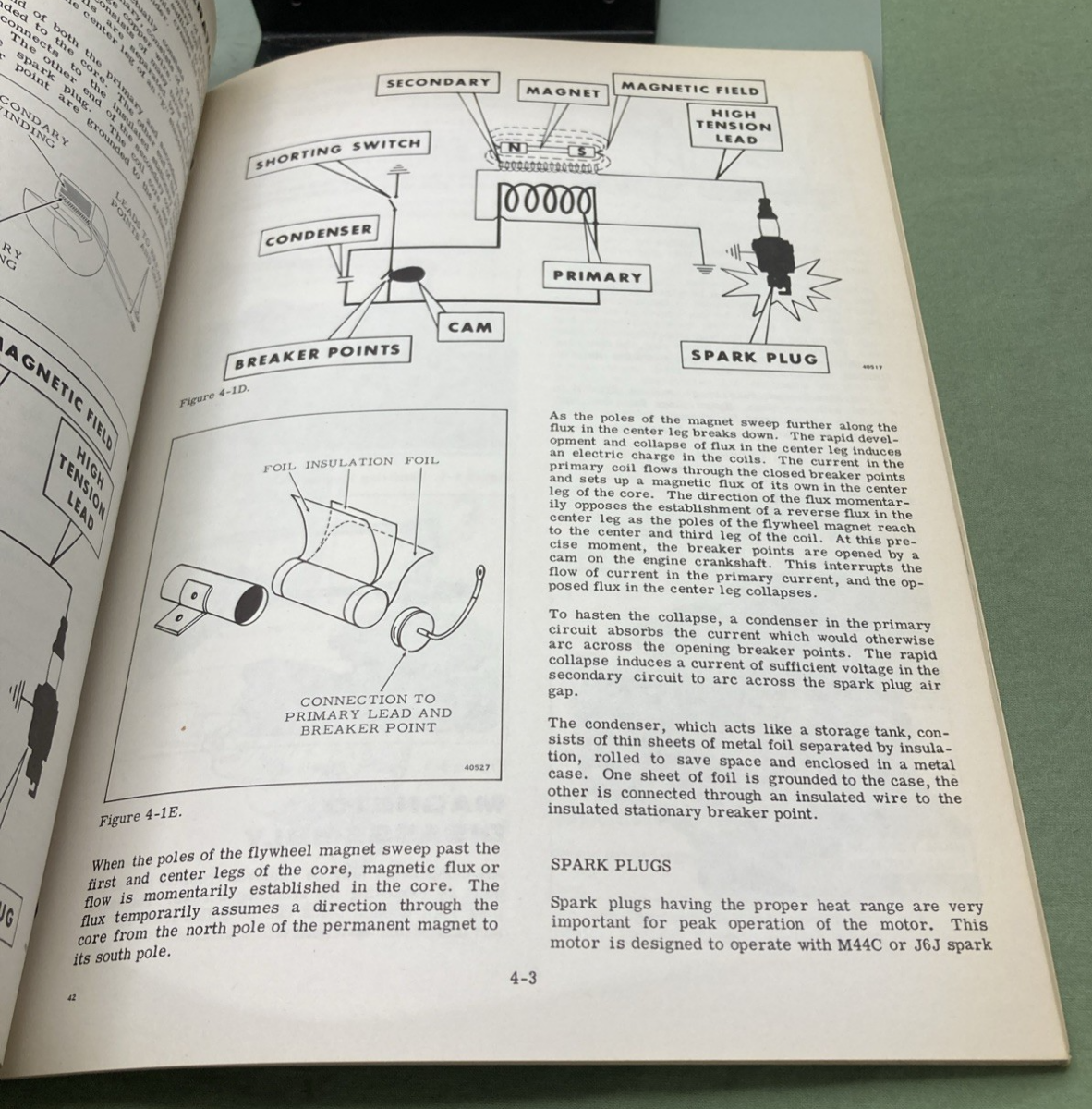 NEW GENUINE EVINRUDE 5012 LIGHTWIN YACHTWIN 4 HP SERVICE MANUAL 1974