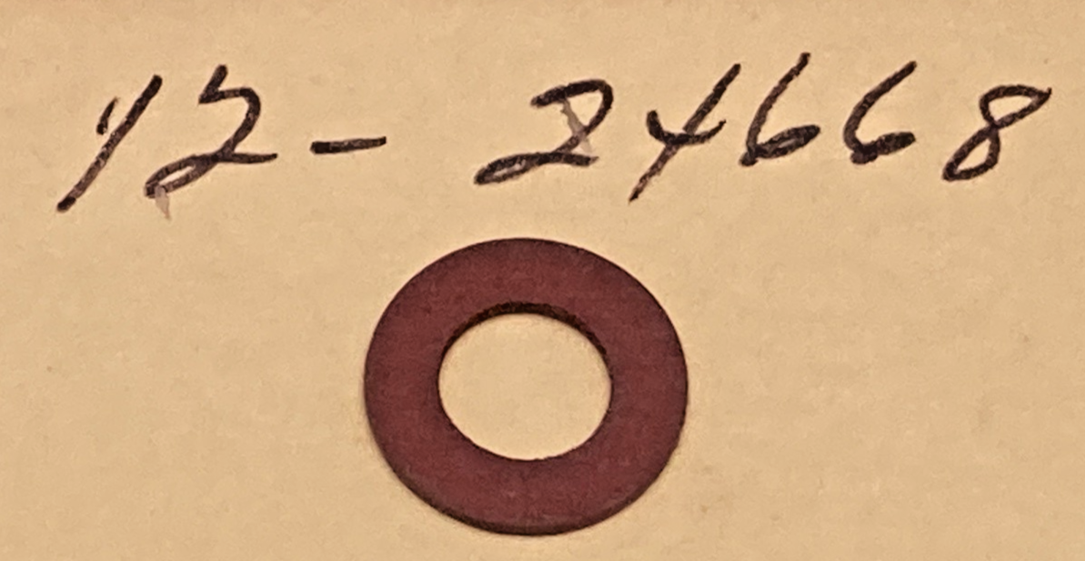 NEW REPLACES MERCURY 12-24668 WASHER