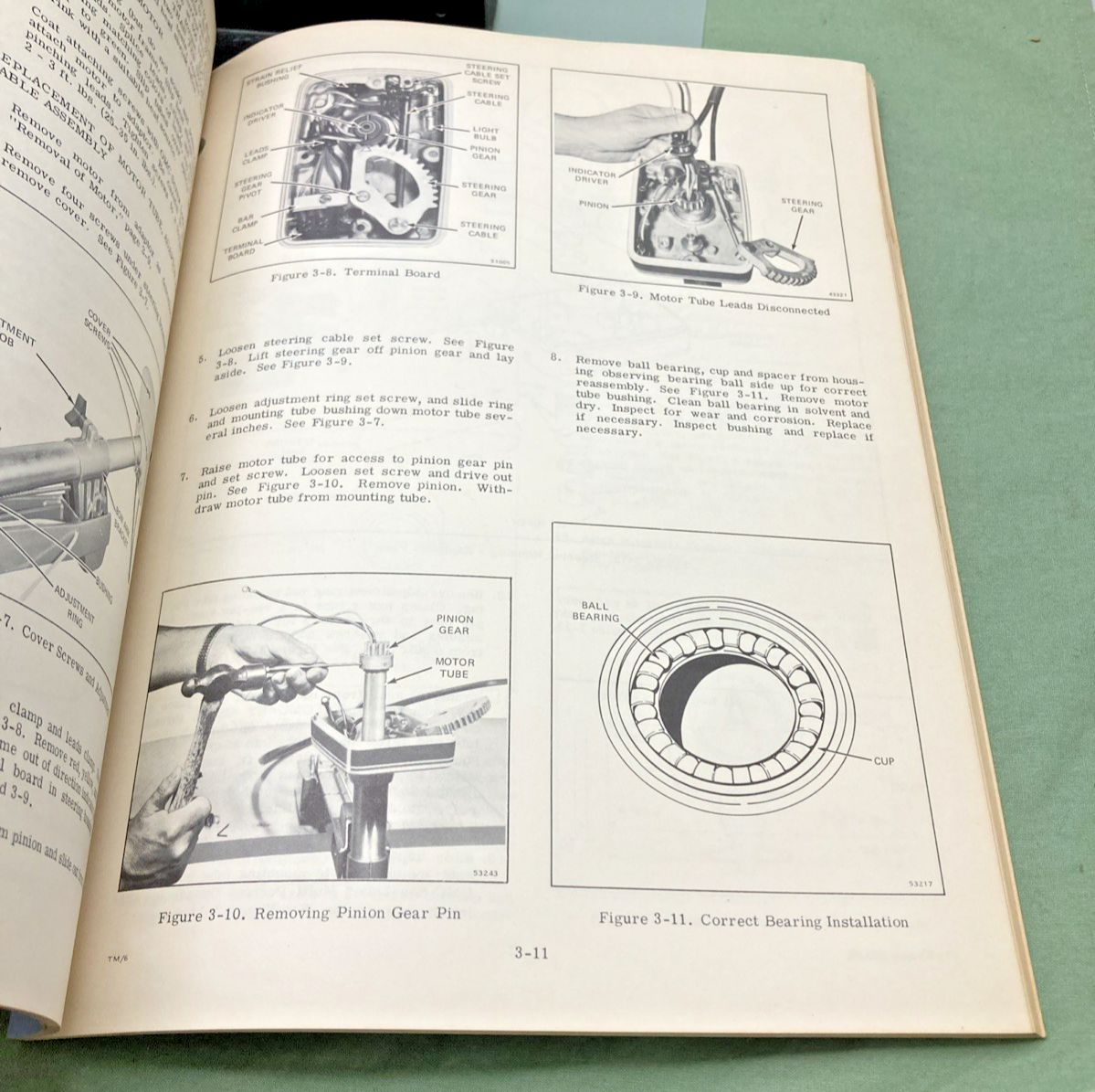 GENUINE EVINRUDE 5184 ELECTRIC MODEL SERVICE MANUAL 1974