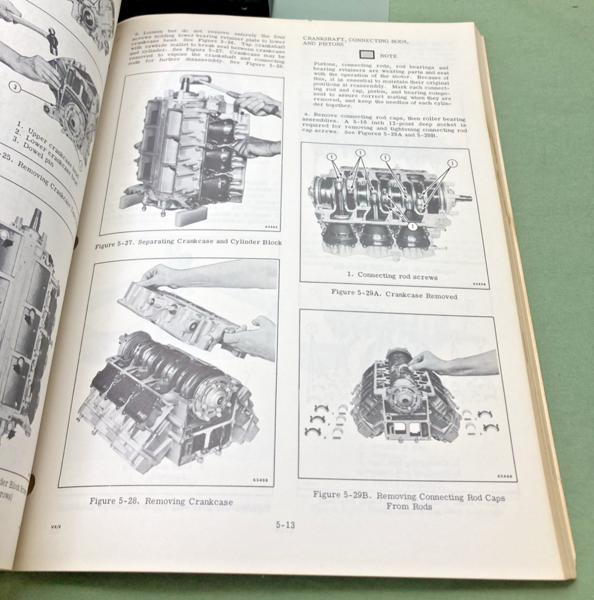 GENUINE EVINRUDE 5199 200 HP SERVICE MANUAL 1976