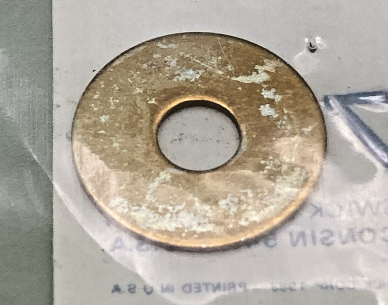 QTY 7 NEW GENUINE MERCURY 12-22887 WASHER