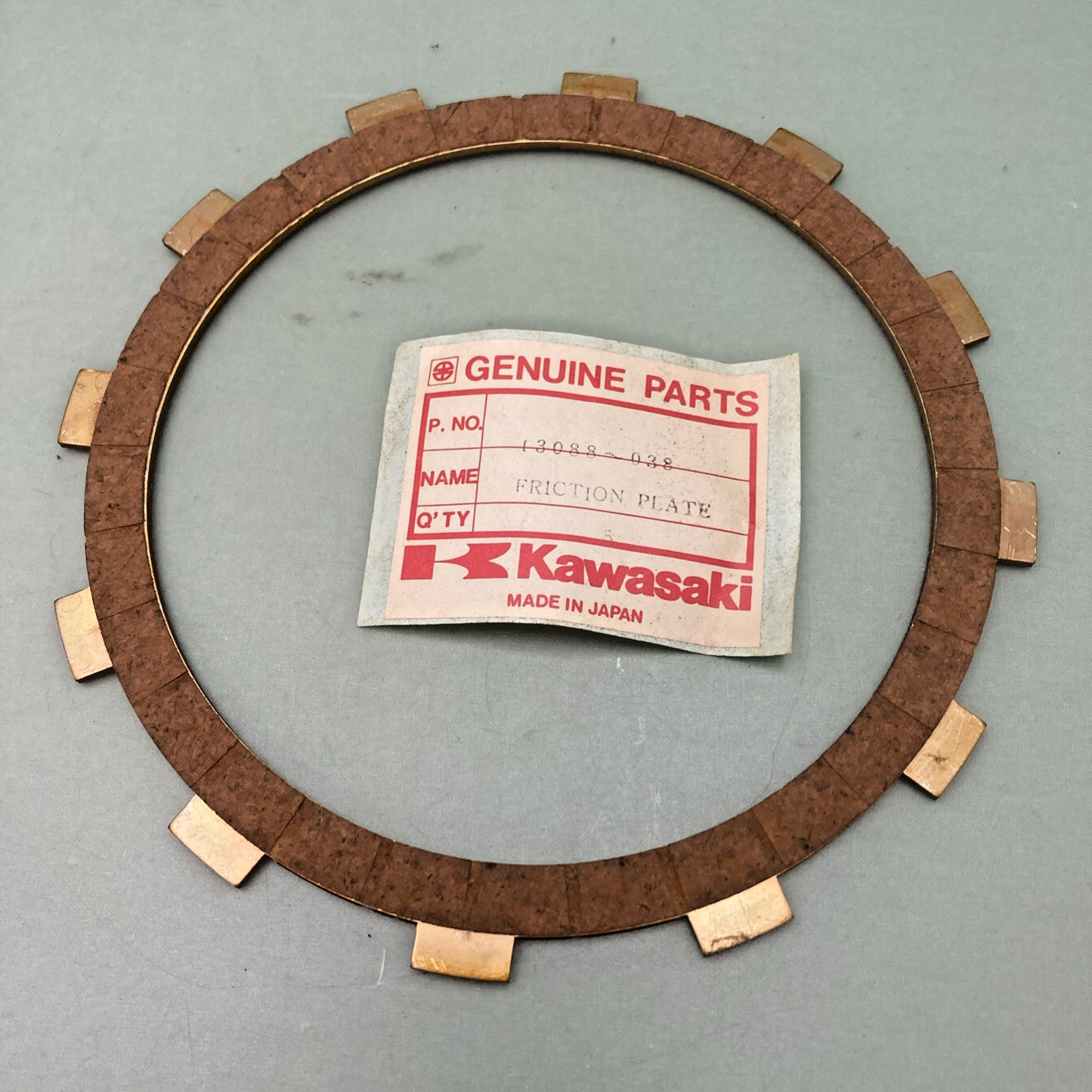 NEW GENUINE KAWASAKI 13088-038 CLUTCH PLATE