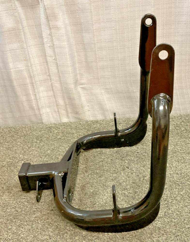 NEW GENUINE KHROME WERKS 3902-0067 RECEIVER TRAILER HITCH BLACK, W/OUT REAR RAIL