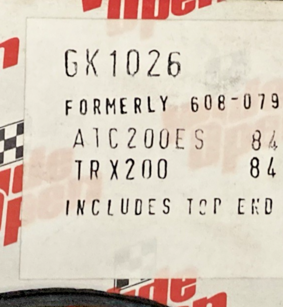 NEW GENUINE WIDE OPEN GK1026 GASKET SET