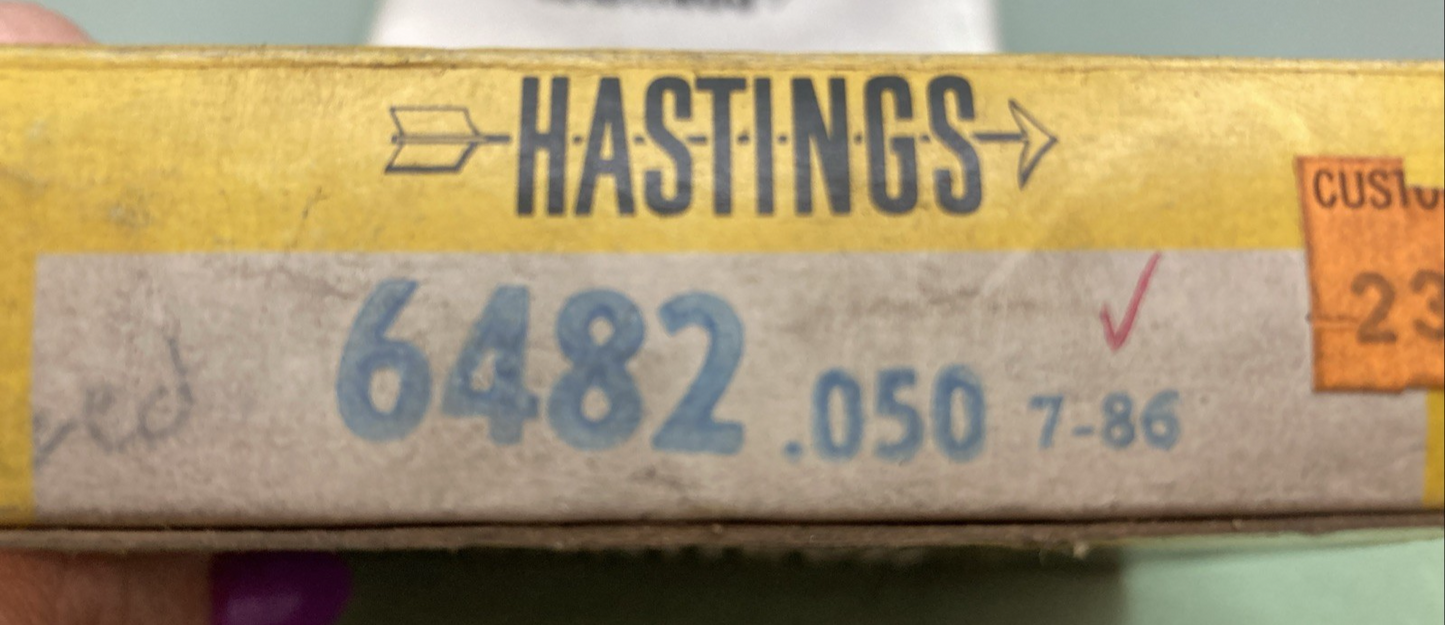 NEW GENUINE HASTINGS 6482050 PISTON RING SET HARLEY DAVIDSON