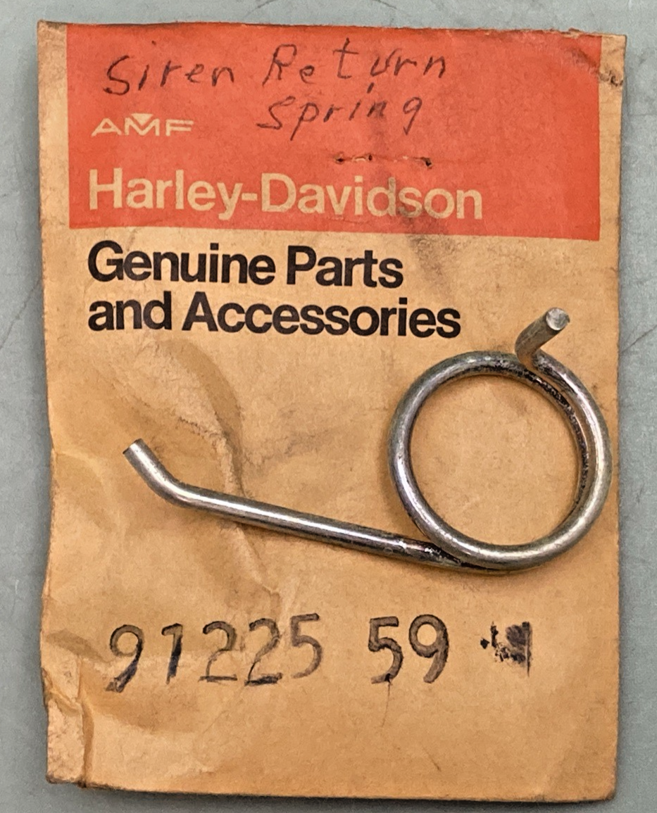 NEW GENUINE HARLEY-DAVIDSON 91225-59 SIREN REAR SPRING