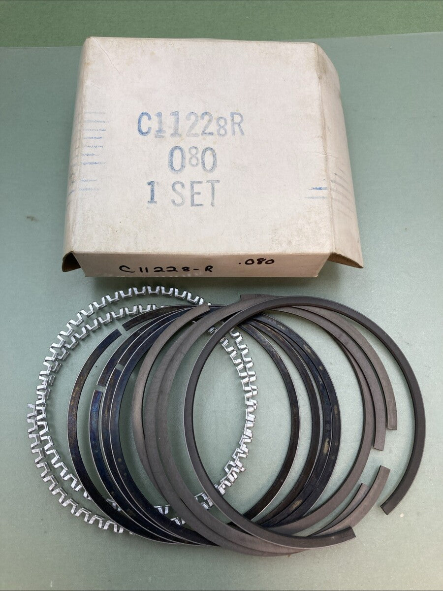 NEW REPLACES HARLEY DAVIDSON C11228R 080 PISTON RING SET