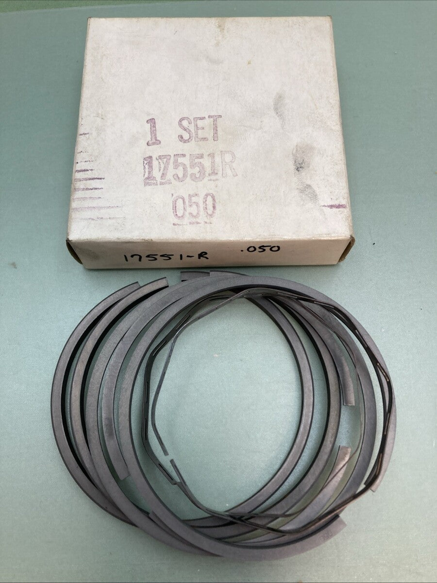 NEW REPLACES DIXIE 17551-R 050 PISTON RING SET HARLEY DAVIDSON