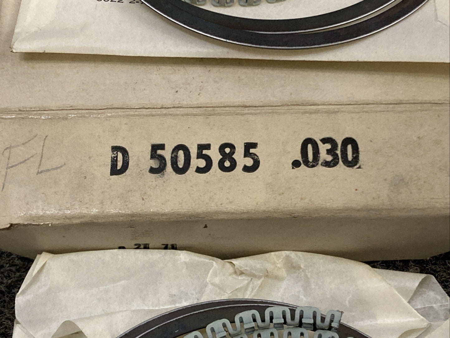 NEW REPLACES DIXIE D50585 .030 PISTON RING SET HARLEY DAVIDSON