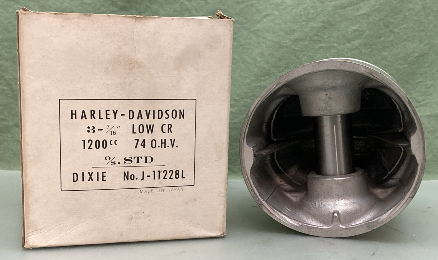 NEW GENUINE DIXIE J-11228L Low Compression Piston Kit FOR HARLEY-DAVIDSON