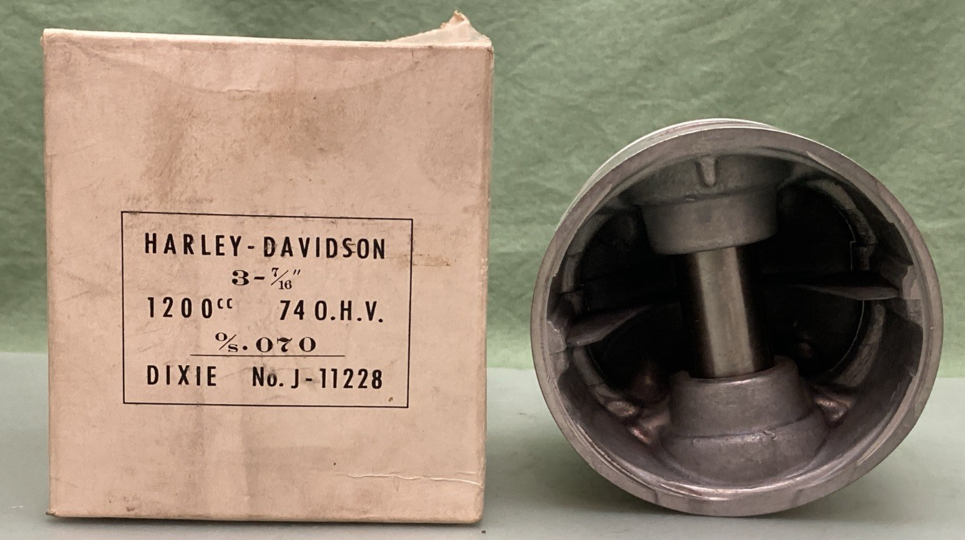 NEW GENUINE DIXIE J-11228 PISTON KIT FOR HARLEY-DAVIDSON