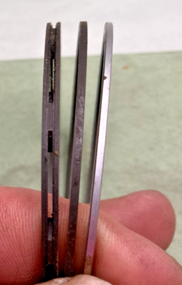 NEW GENUINE HARLEY DAVIDSON 22326-61 PISTON RINGS .02 O/S SPRINT 1961-7 C/H