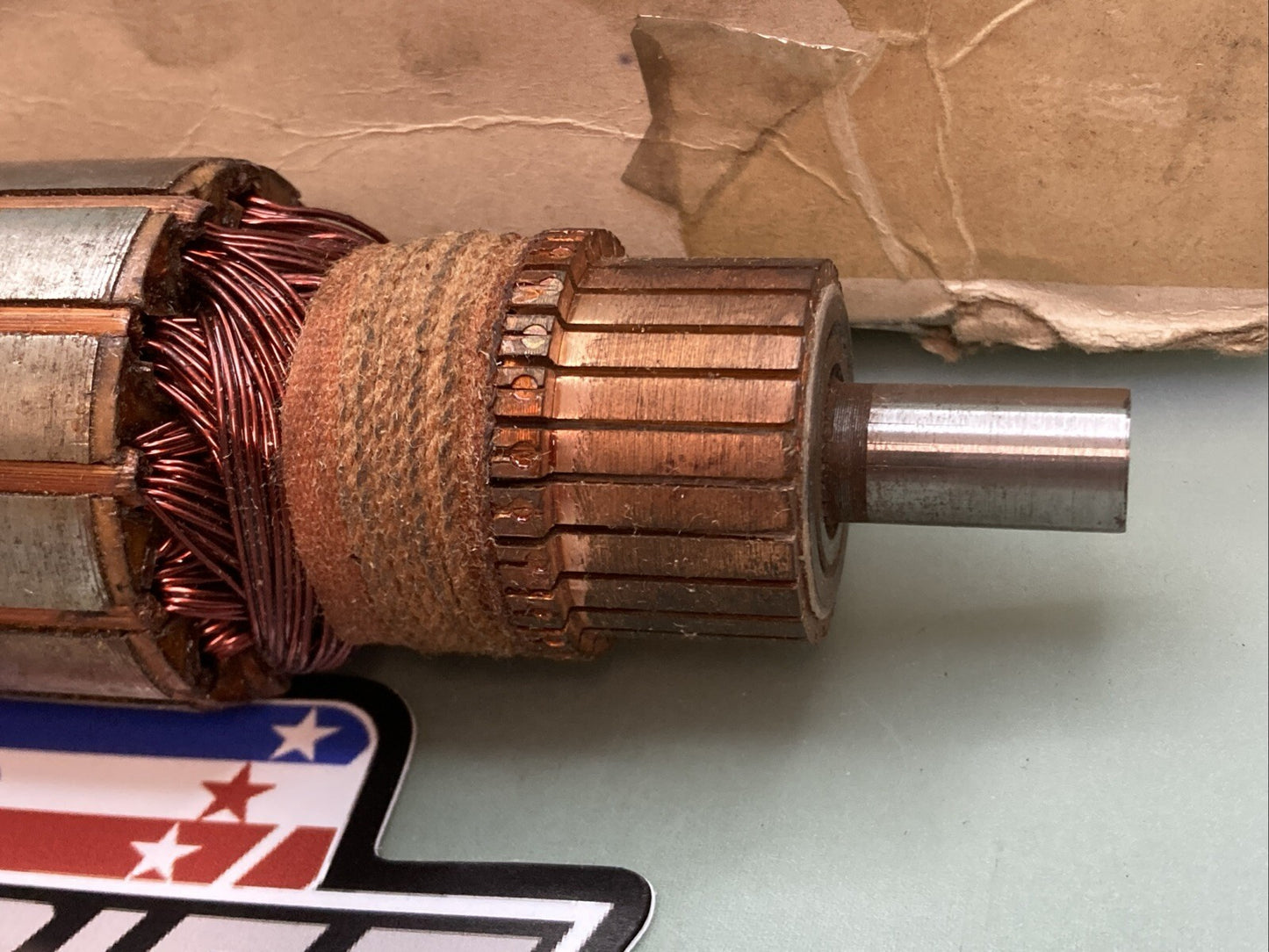 NEW GENUINE KK MCS 30851-58 6V 2 Brush Generator Armature