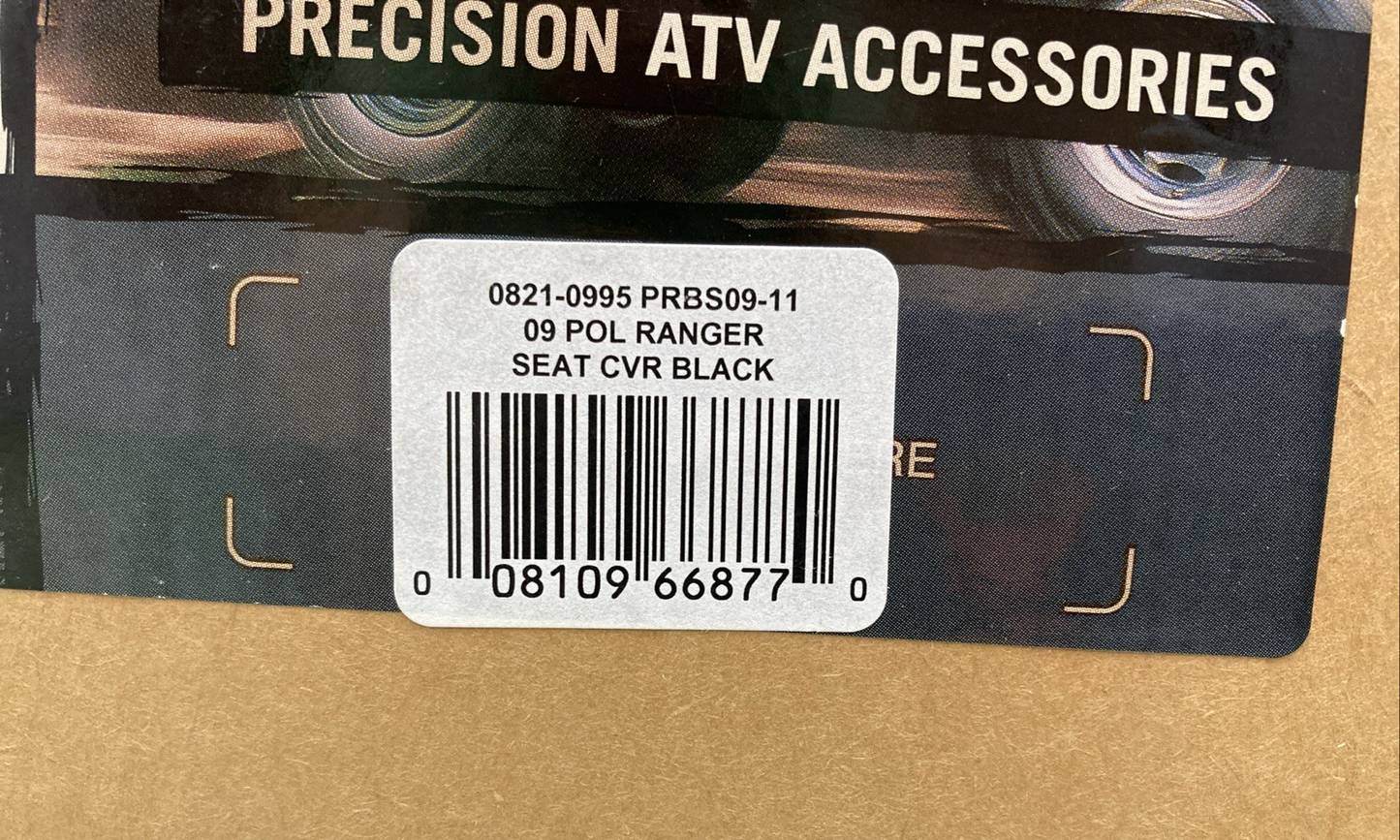 NEW GENUINE MOOSE UTILITY 0821-0995 Polaris Ranger Black Seat Cover PRBS09-11