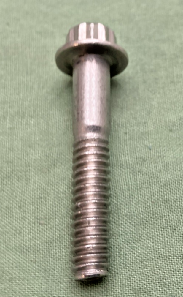 QTY 7 NEW HARLEY DAVIDSON 018901205HD 5/16"-18-1.0" SS Front Brake Rotor Bolts