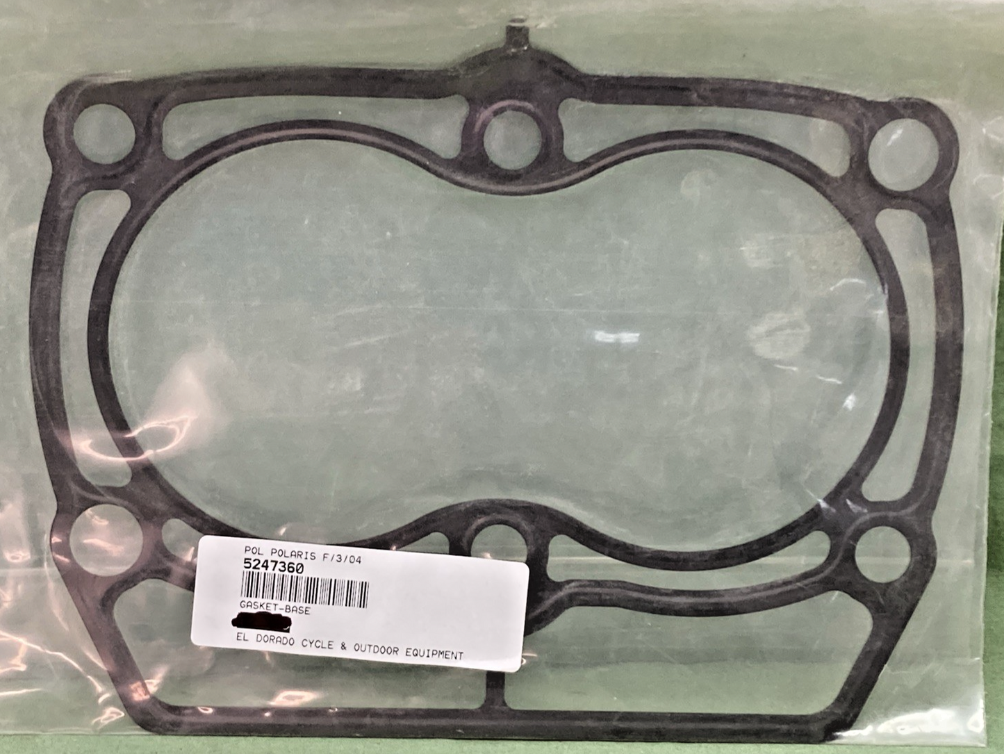 NEW REPLACES POLARIS 5247360 BASE GASKET