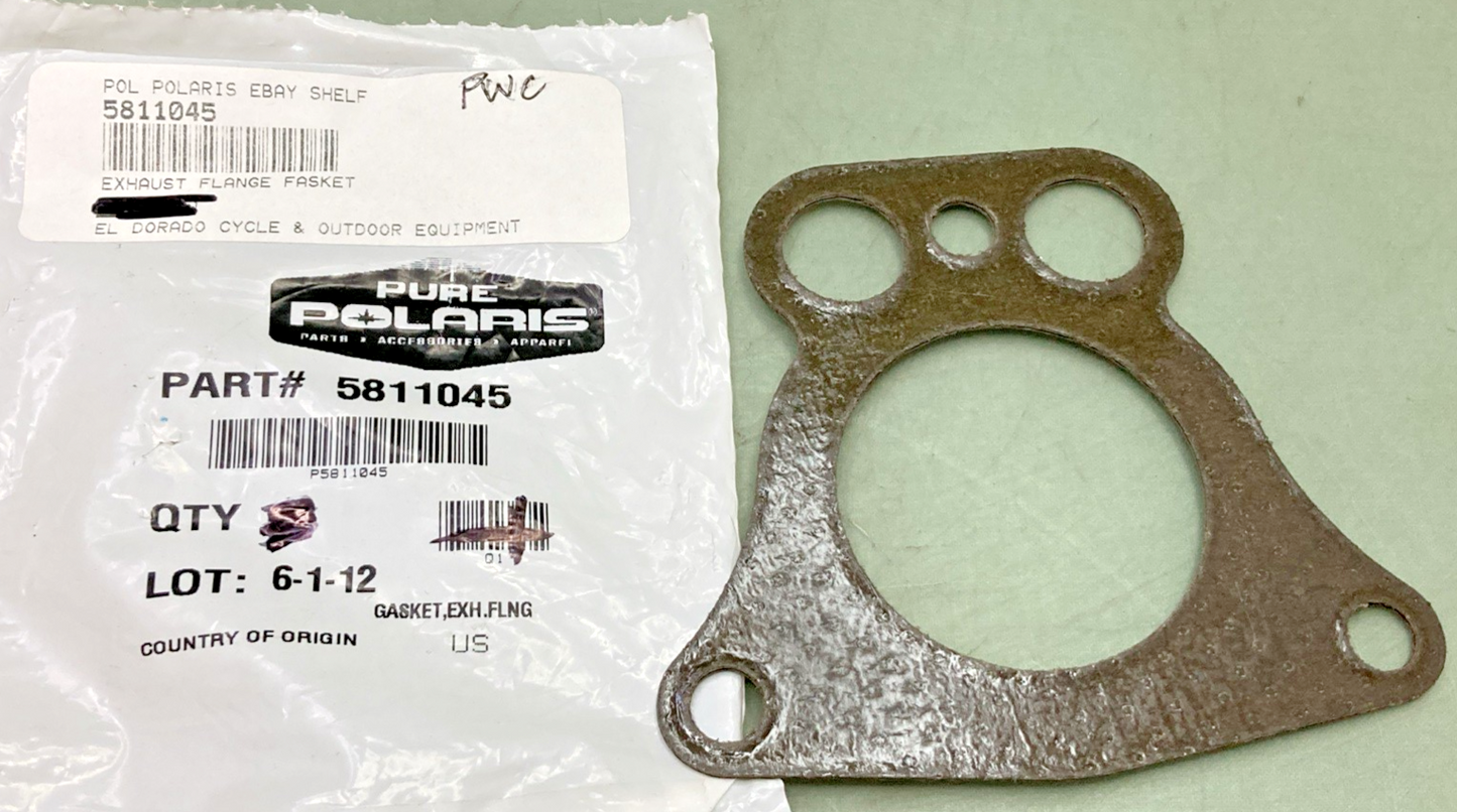 NEW GENUINE POLARIS 5811045 FLANGE EXHAUST GASKET