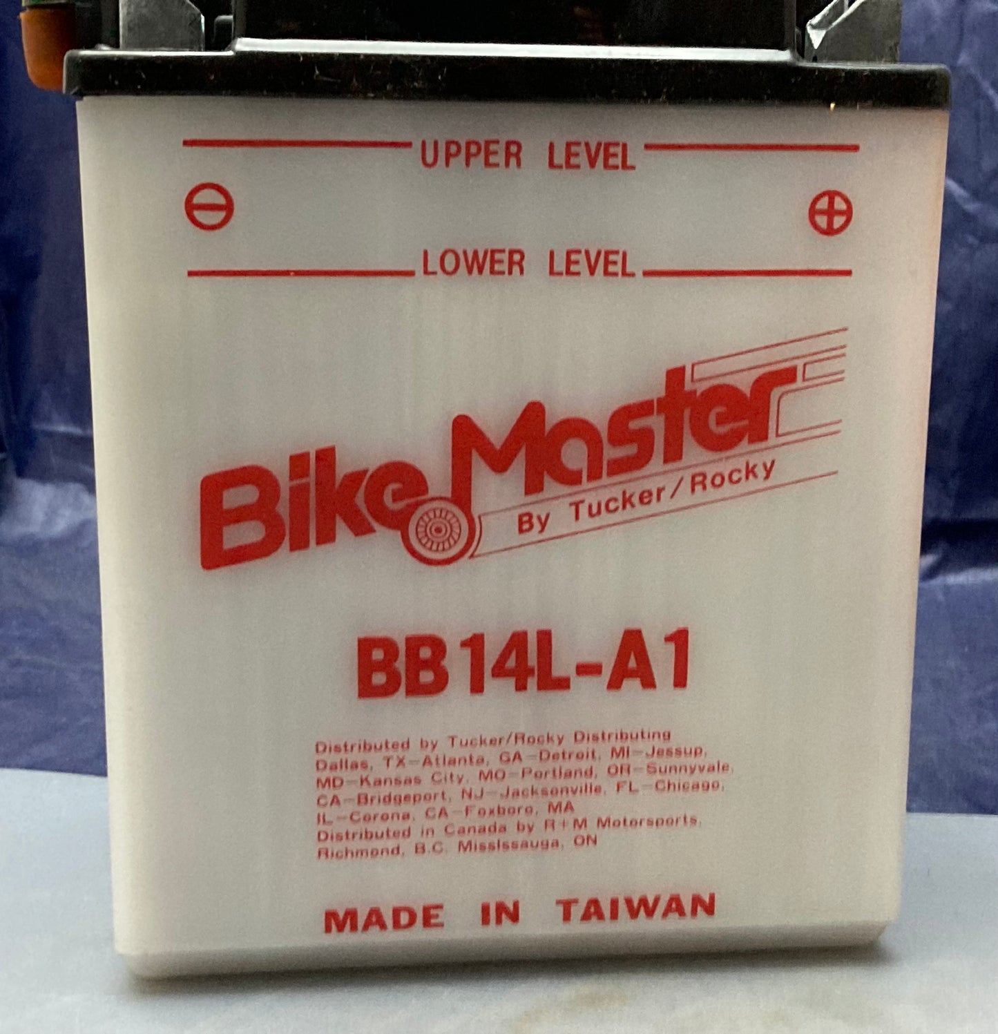 New Genuine BikeMaster BB14L-A1 Battery