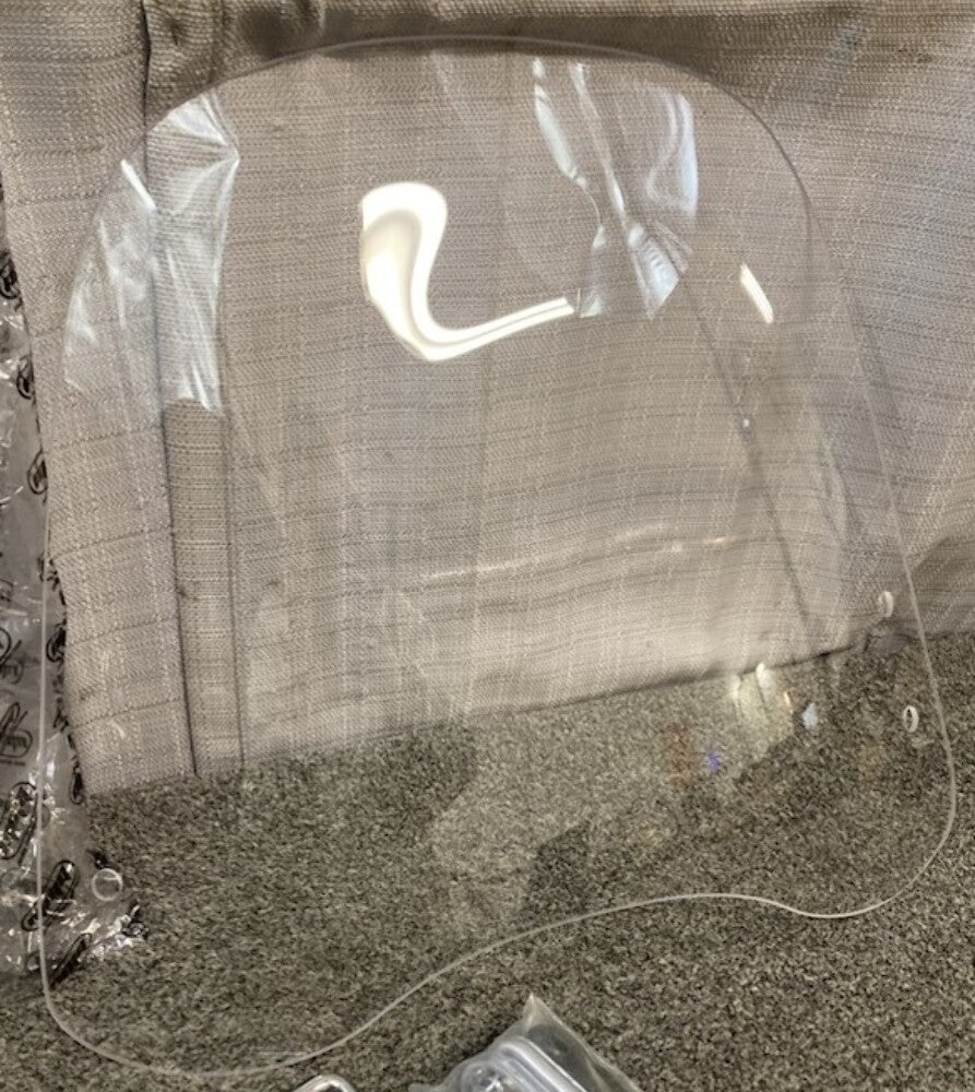 New Genuine ModCycles MGAWU4242 Universal Scooter Windshield 3mm