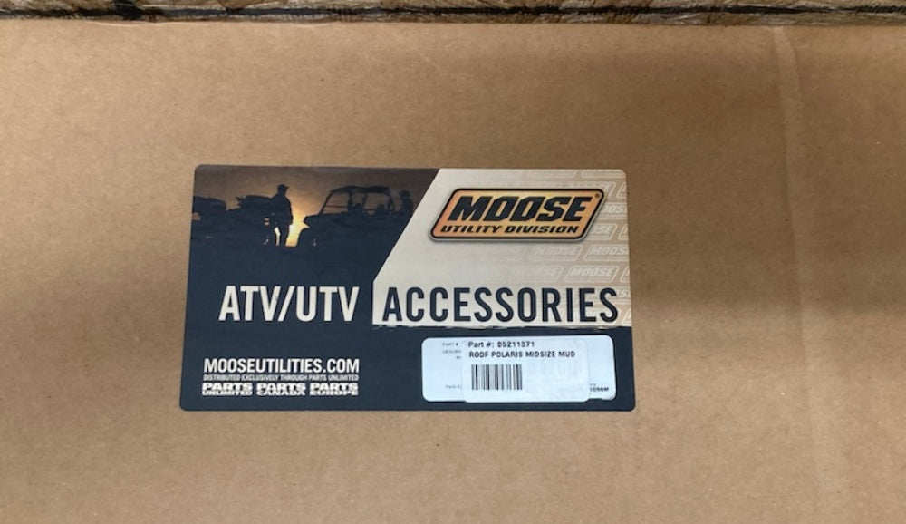 Moose 05211371 UTV Polyethylene Roof Midsize New Genuine