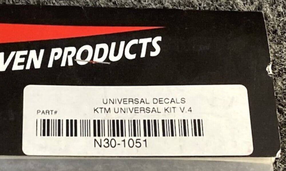 Throttle Syndicate N30-1051 KTM Universal Decal Kit New Genuine