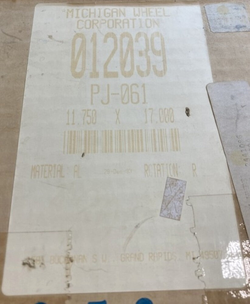 Michigan 012039 Alum. RH Propeller 3 Blade 13 Spline 11.75" x 17" New Genuine