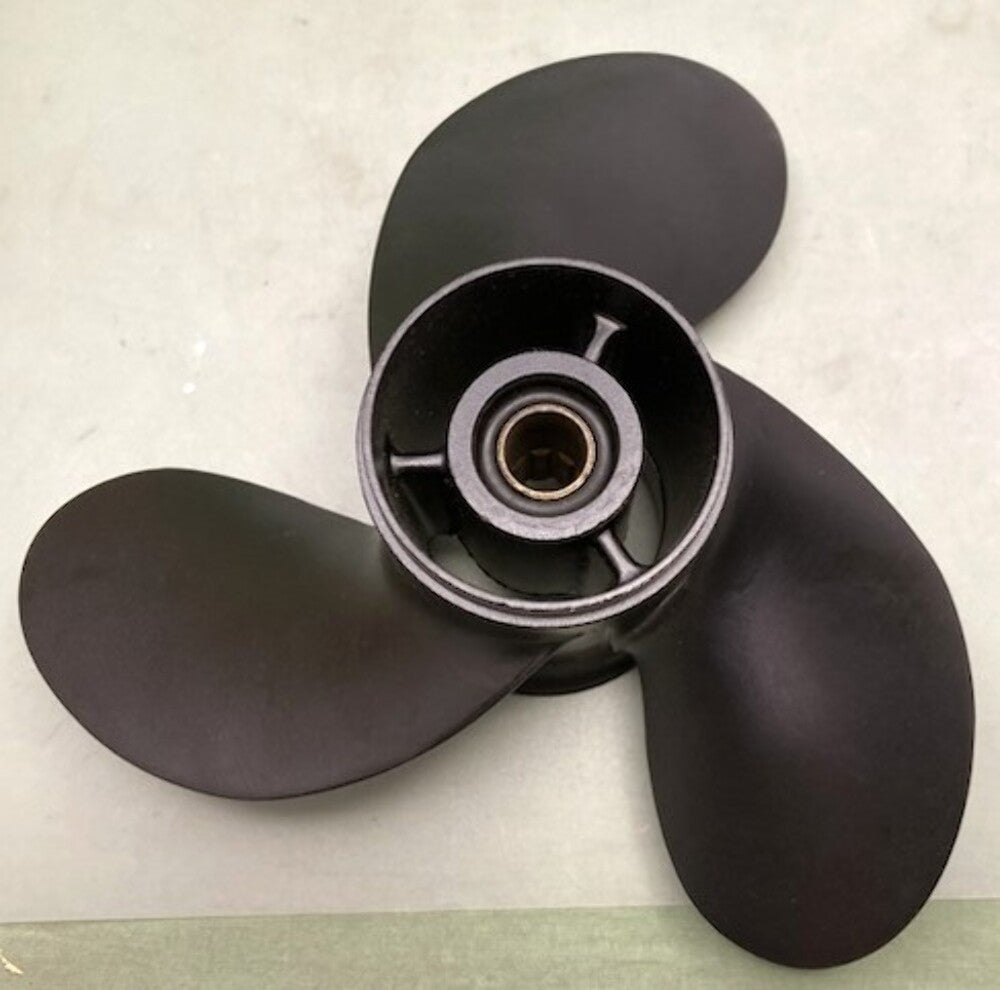 Mercury 48-42522-9 Alum. LH Propeller 3 Blade 8 Spline 9"x 9" New Genuine