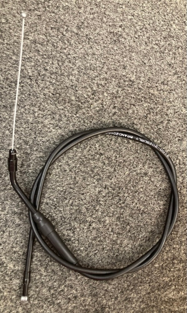 Burly B30-1122 Complete Black Vinyl Handlebar Cable/Line Kit New Genuine