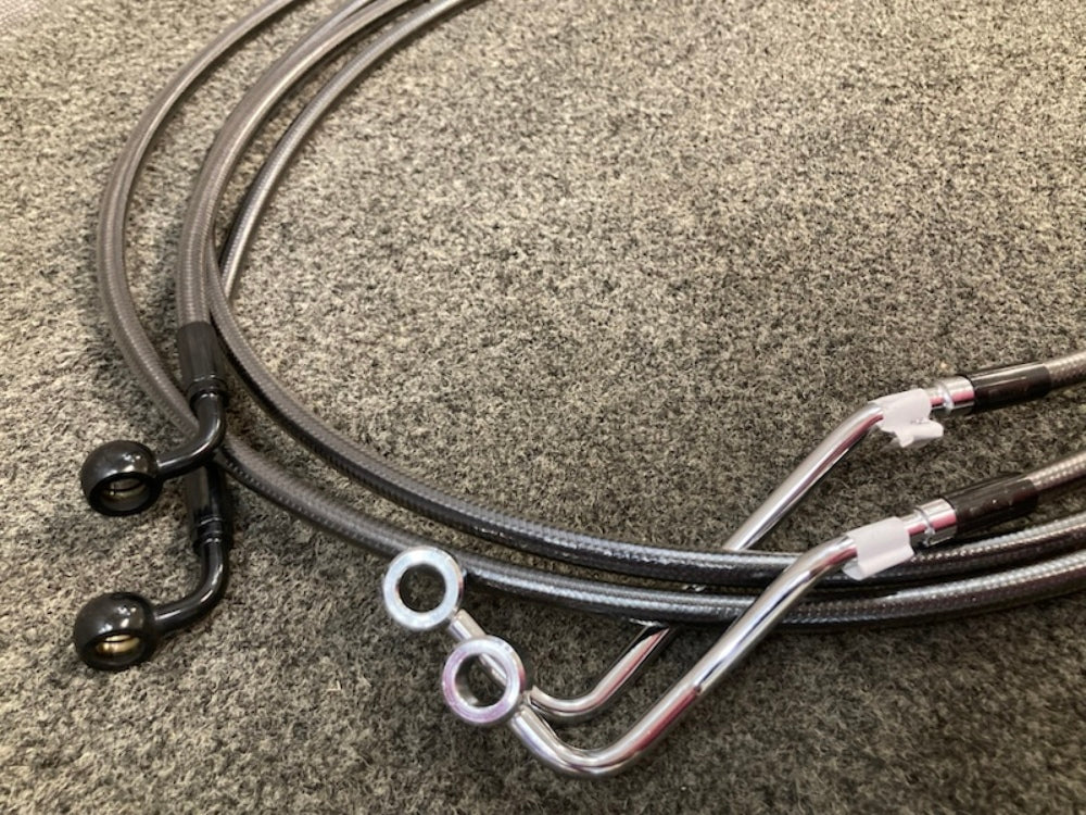 Magnum AS470164 Extended ABS Touring Lower Brake Line Kit 83" New Genuine