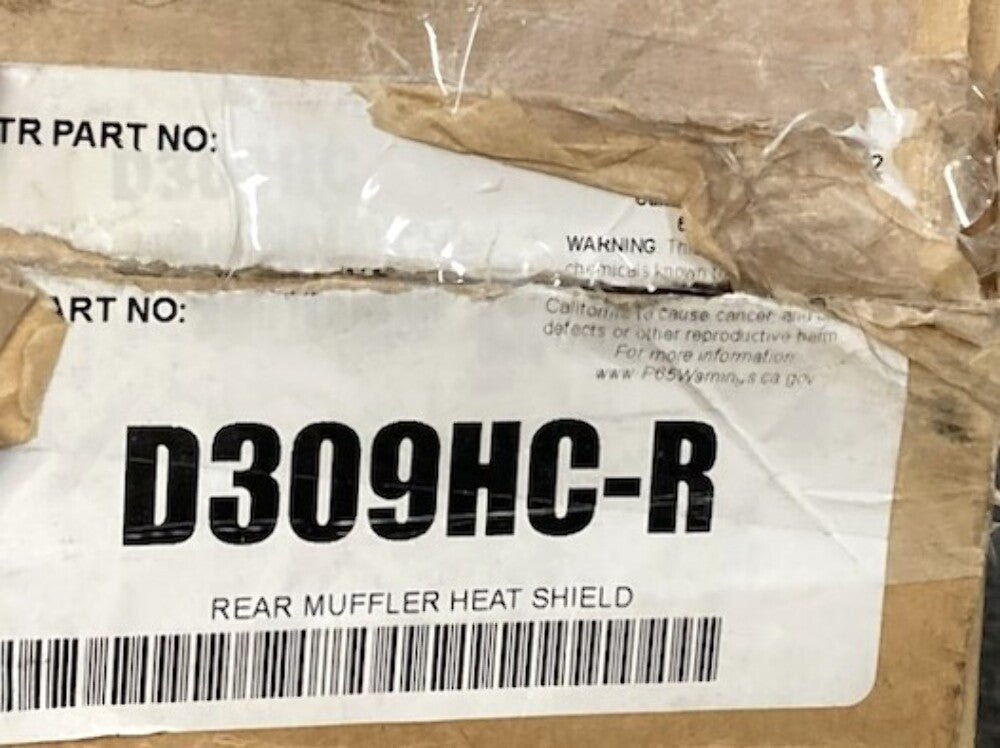 Vance & Hines D309HC-R LED Rear Muffler Heat Shield New Replaces