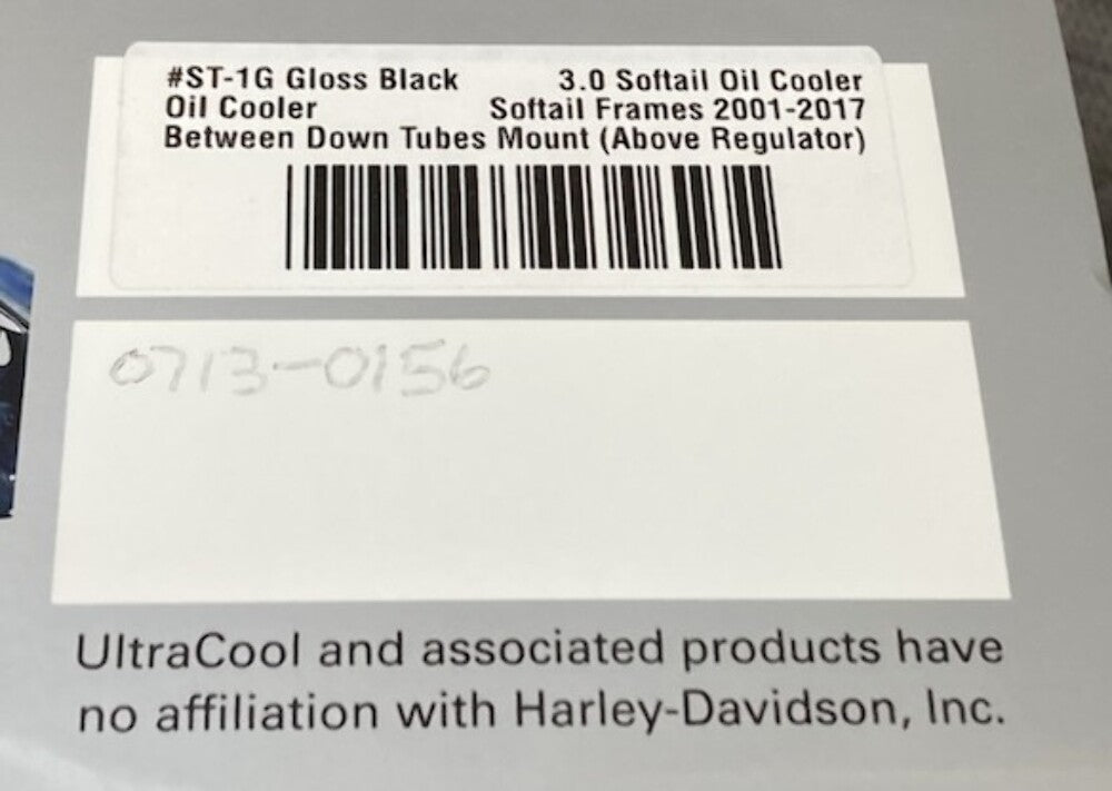 Ultra Cool 0713-0156 3.0 Dual Fan Assisted Oil Cooler Kit New Genuine
