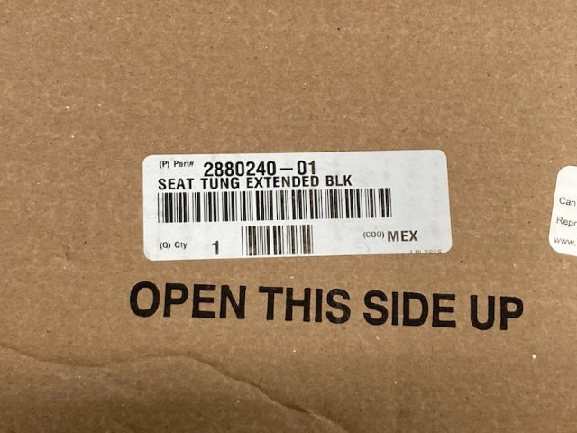 Polaris 2880240-01 KIT SEAT, DRVR, EXT R, N, BLK New Genuine