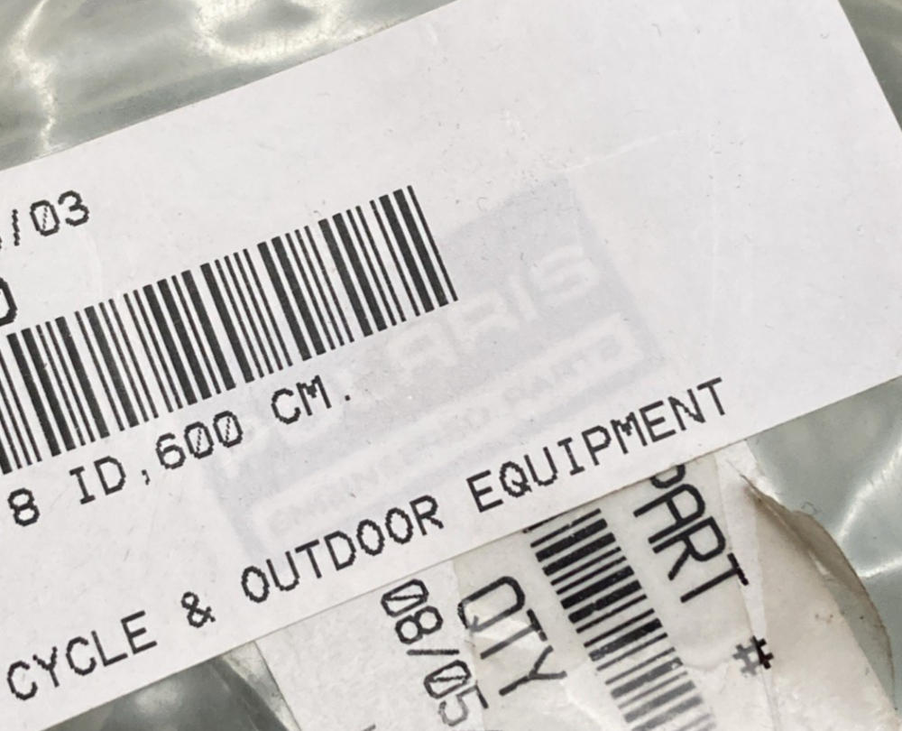 NEW GENUINE POLARIS 5810512 FUEL LINE